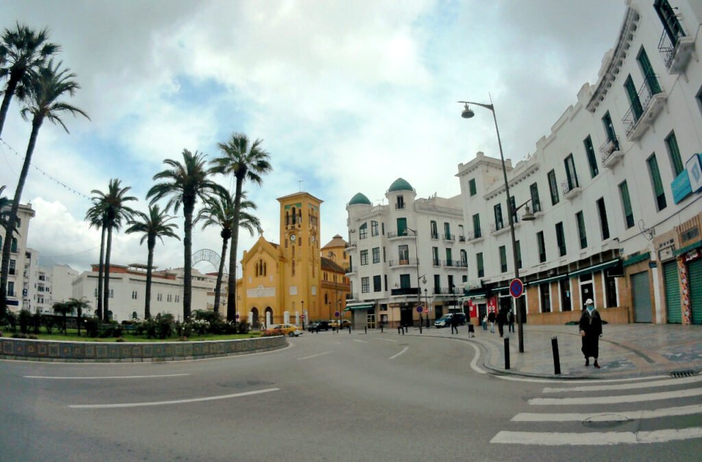Plaza Primo in Tetouan, a popular city square known for its central location and Spanish architecture